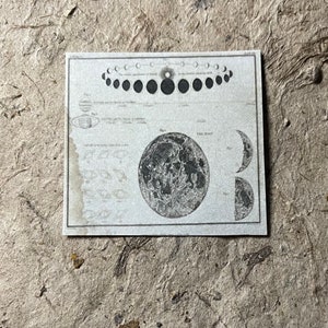 Best Seller - Moon Chart - Great for Witches, Fortune Tellers & Werewolves -this is not life size.