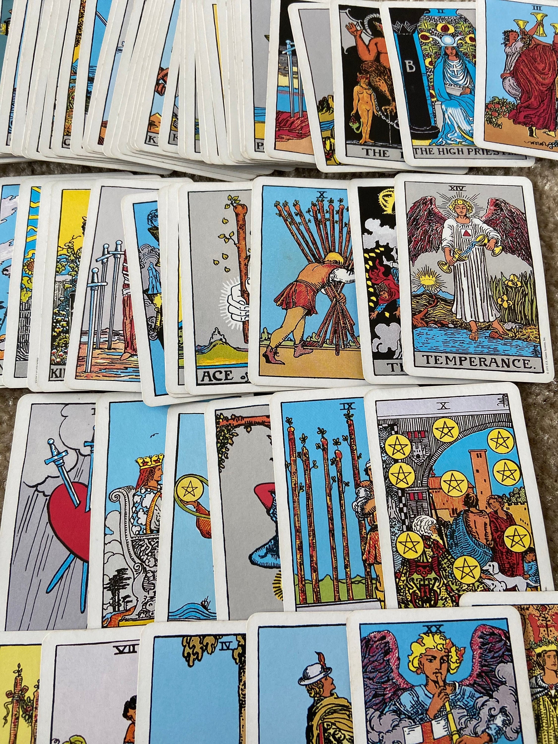 Tarot Card LOVE Reading Etsy