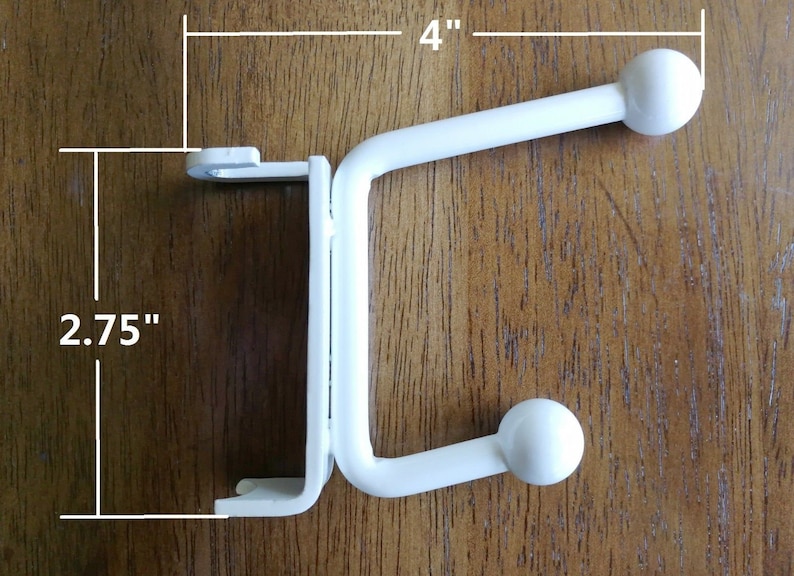Bathroom Towel Rack, Towel Hanger, Bedroom Coat Rack, Coat Hooks, No Hole Installation Rack, Behind-the-door Hooks image 5
