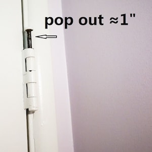 Bathroom Towel Rack, Towel Hanger, Bedroom Coat Rack, Coat Hooks, No Hole Installation Rack, Behind-the-door Hooks image 6