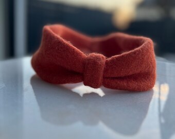 Headband for children made of wool winter