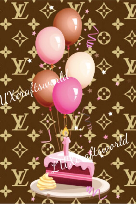 Louis Vuitton Birthday Dashboard Etsy
