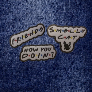 Friends Iron-on Patches