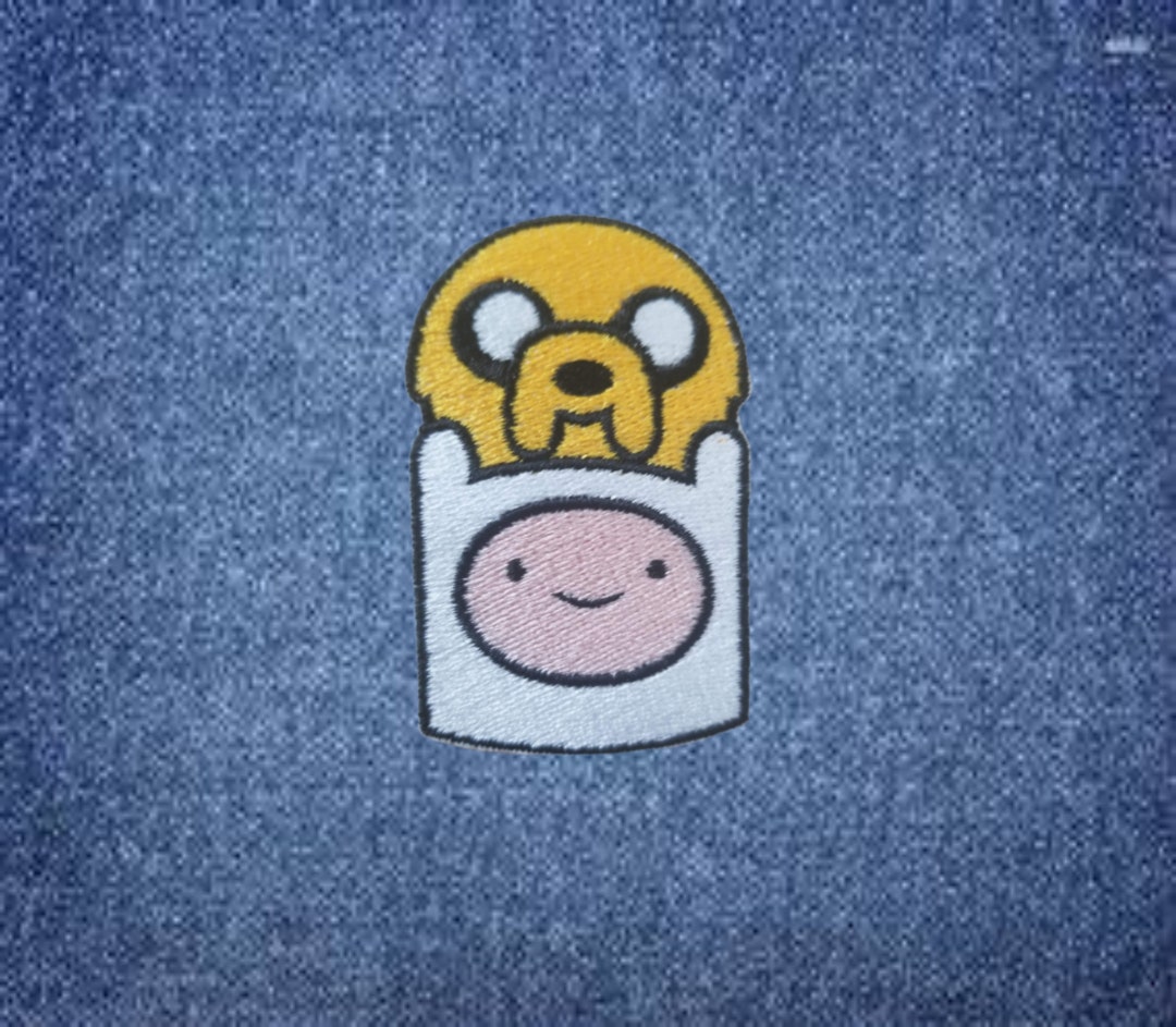 Adventure Time Jake and Finn Iron-on Patch | Cartoon Network Patch - Etsy