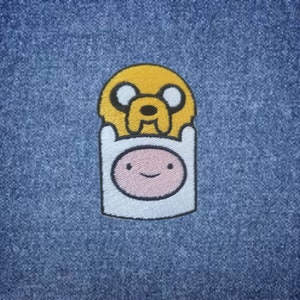 Adventure Time Jake and Finn Iron-on Patch | Cartoon Network Patch