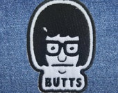 Bob 39 s Burgers Tina Butts Iron-on Patch Hand Made Patch