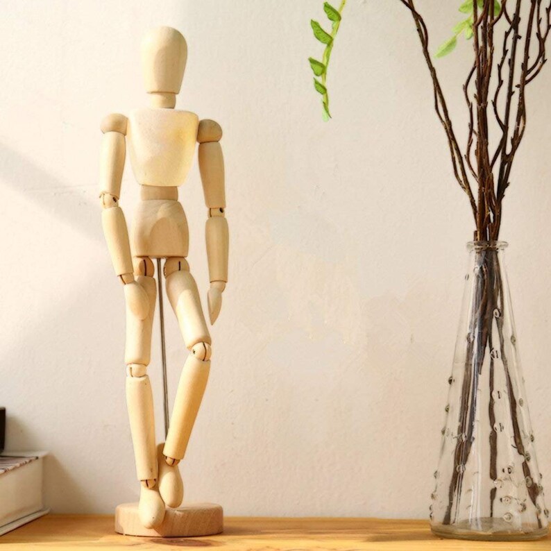wooden art modeling manikin