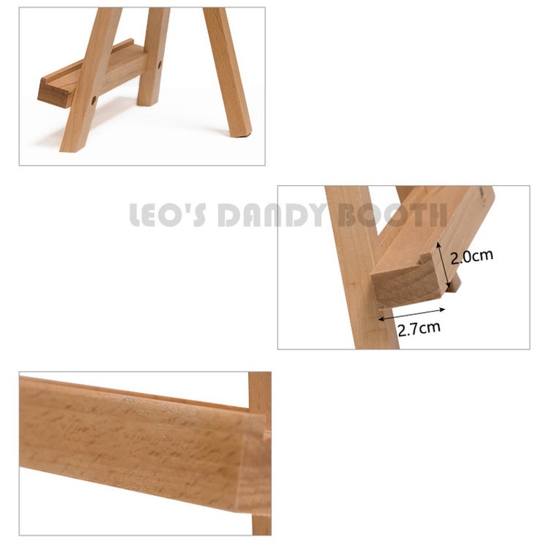 11 Wooden Tabletop Easel Desktop Sketching Easel Etsy