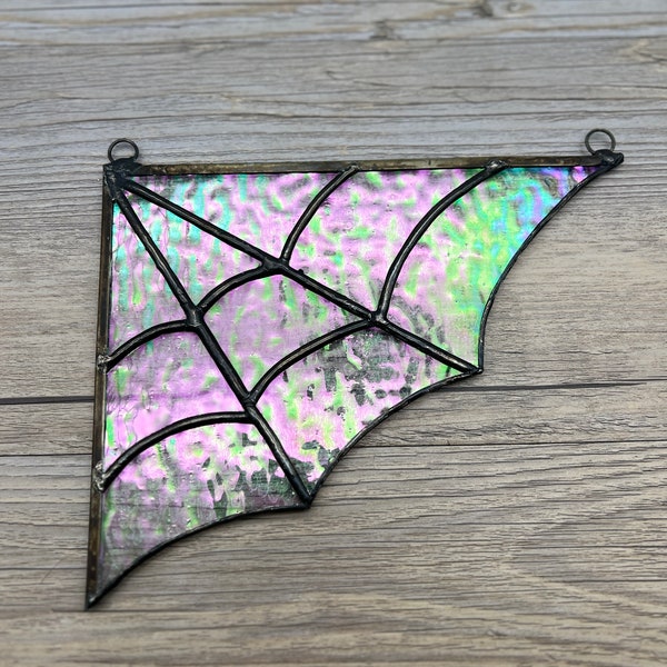 Corner SpiderStained Glass Pattern Etsy