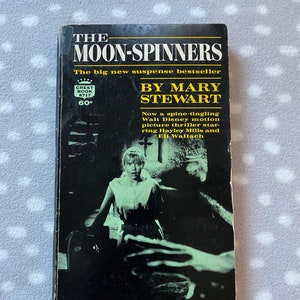 Vintage paperback edition of The Moonspinners by Mary Stewart