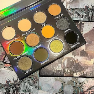 As the World Falls Down Eyeshadow Palette • Goblin City Inspired Makeup image 1