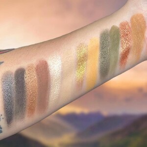 As the World Falls Down Eyeshadow Palette • Goblin City Inspired Makeup image 4