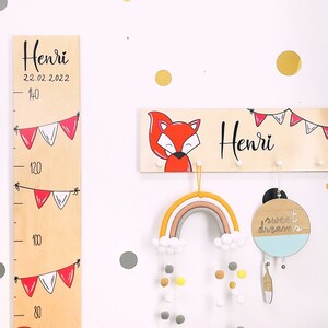 Messlatte Kinder, Messlatte Holz, Messlatten, individuelle Geschenke, personalisierte Messlatten
