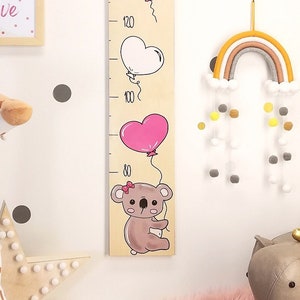 Messlatte Kinder, Messlatte Holz, Messlatten, individuelle Geschenke, personalisierte Messlatten