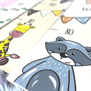 Barra de medição, barra de medição infantil, barra de medição, personalizada individualmente, presente de nascimento, presente de batismo infantil