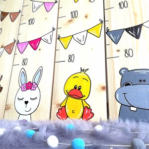 Messlatte, Kindermesslatte, Messleiste, individuell personalisiert, Geburtsgeschenk, Taufgeschenk Kinder