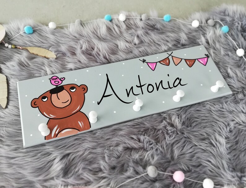Baby memory box, memory box, toy box, game box, wooden box with name, individual, personalizable, christening gift image 9