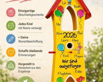 Kindergarten graduation gift, kindergarten farewell gift, teacher, kindergarten graduation, school, personalized with name