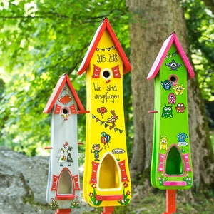 Kindergarten farewell gift birdhouse; KITA farewell teacher; Kindergarten farewell; individual gifts