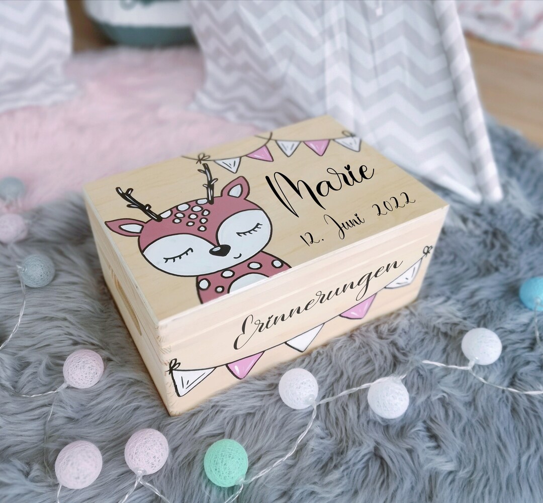 Memory Box Baby Memory Box Toy Box Game Box Wooden Box Etsy