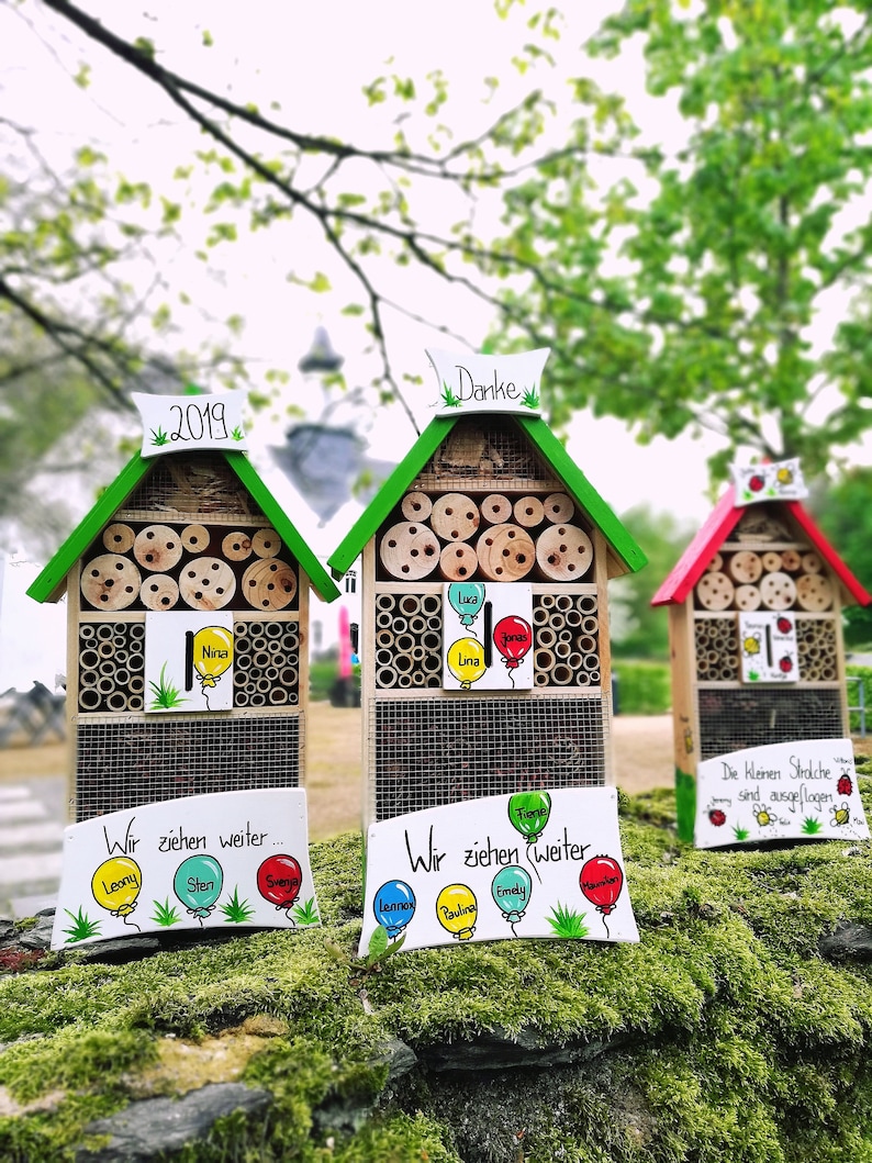 kindergarten farewell gift insect hotel gift educator