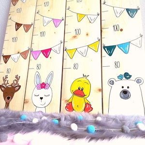 Messlatte, Kindermesslatte, Messleiste, individuell personalisiert, Geburtsgeschenk, Taufgeschenk Kinder