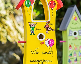 Kindergarten Abschiedsgeschenk Erzieherin Geschenk Erzieherin Vogelhaus Vogelvilla Kinder Kindergarten