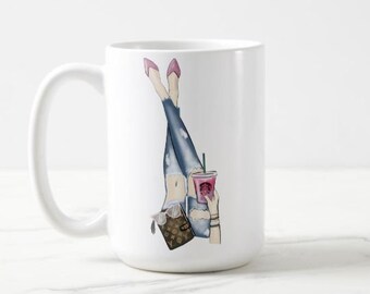 Download Free Louis Vuitton Mug Etsy SVG Cut Files