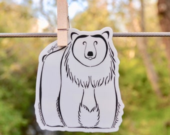 Ursus americanus (American Black Bear) - Sticker