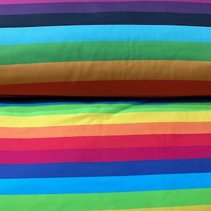 Softshell Block Stripes Ringel 40 mm or 26 mm Rainbow Ringel
