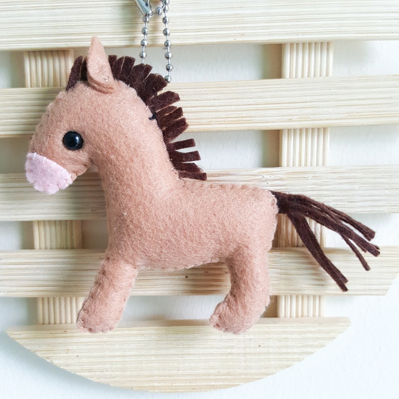 Horse Felt Sewing Pattern PDF Felt Pattern Easy Sewing Etsy