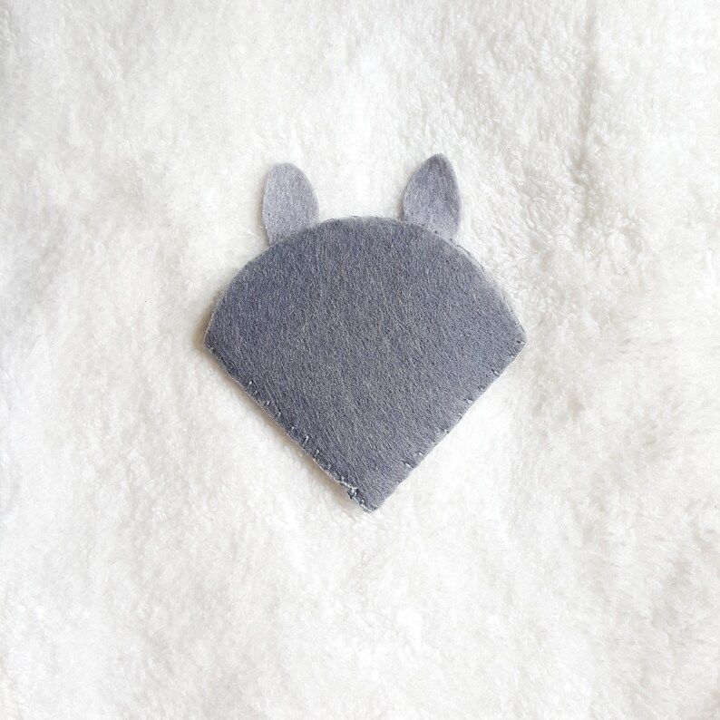 totoro bookmark corner pdf patternn ghibli studio bookmark etsy