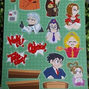 Justice for All - Vinyl Sticker Sheet
