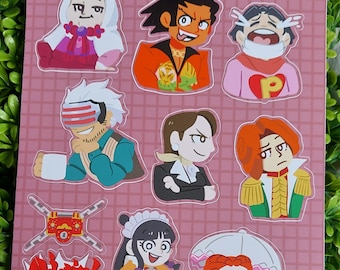 Trials and Tribulations - Vinyl Sticker Sheet