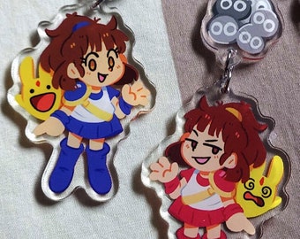 Arle & Carbuncle! - Puyo Puyo 2" Arcylic Charm