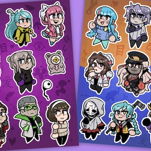 Ai: The Somnium Files Vinyl Sticker Sheets