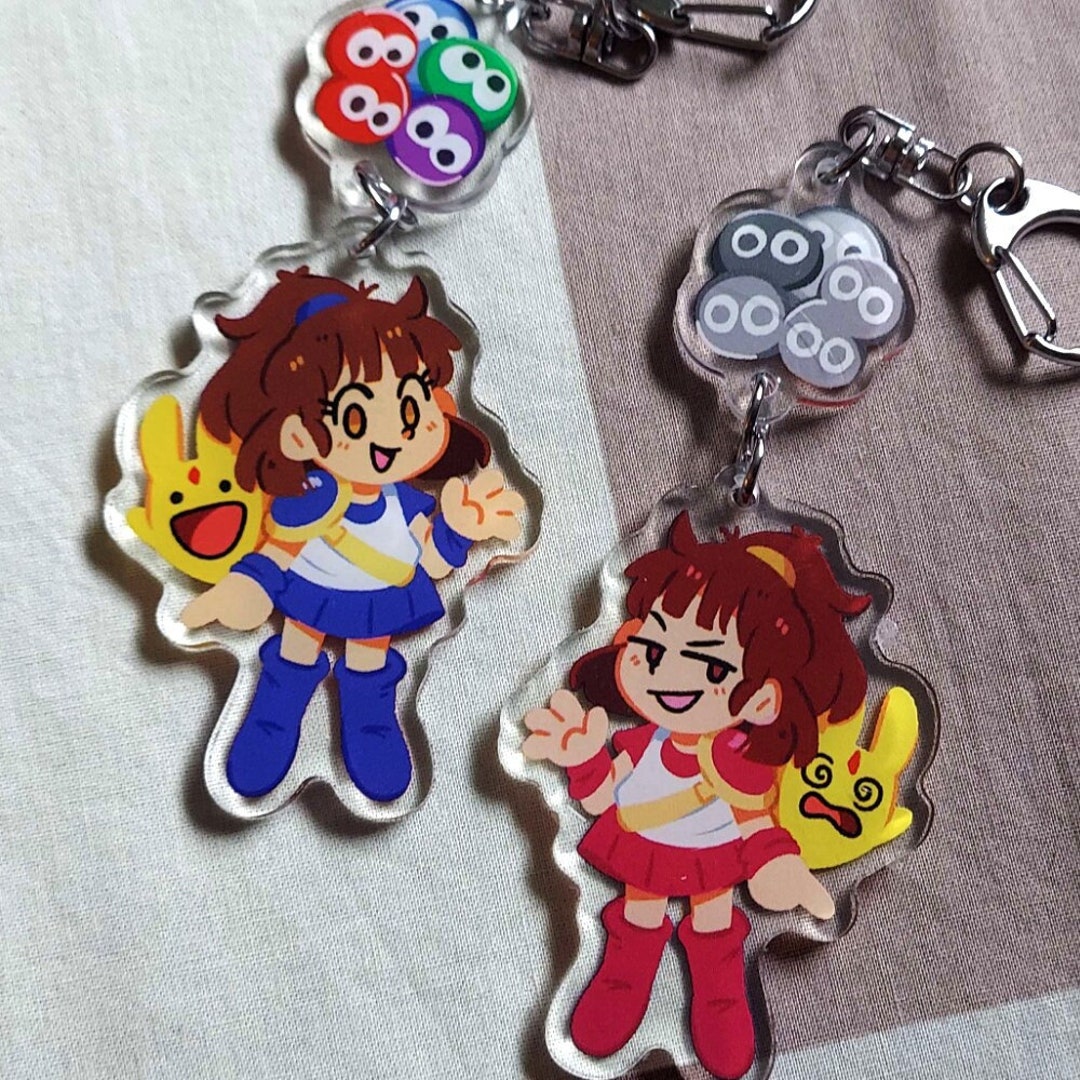 Arle & Carbuncle Puyo Puyo 2 Arcylic Charm - Etsy