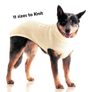 Battersea dog coat knitting pattern best sale