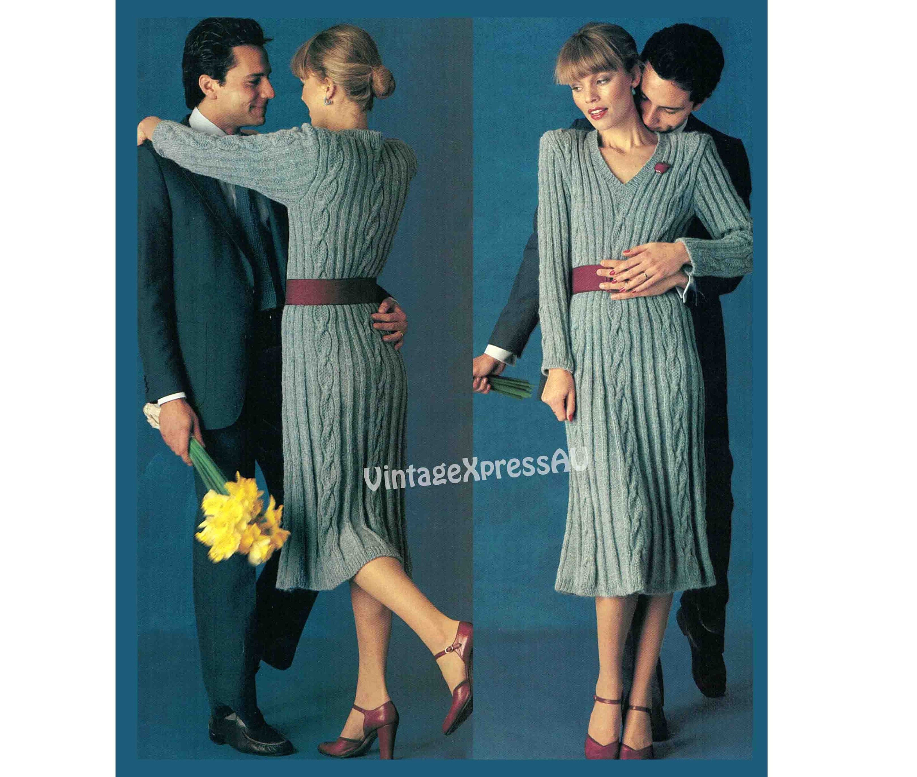 Rib Knit Dress Sewing Pattern - Etsy