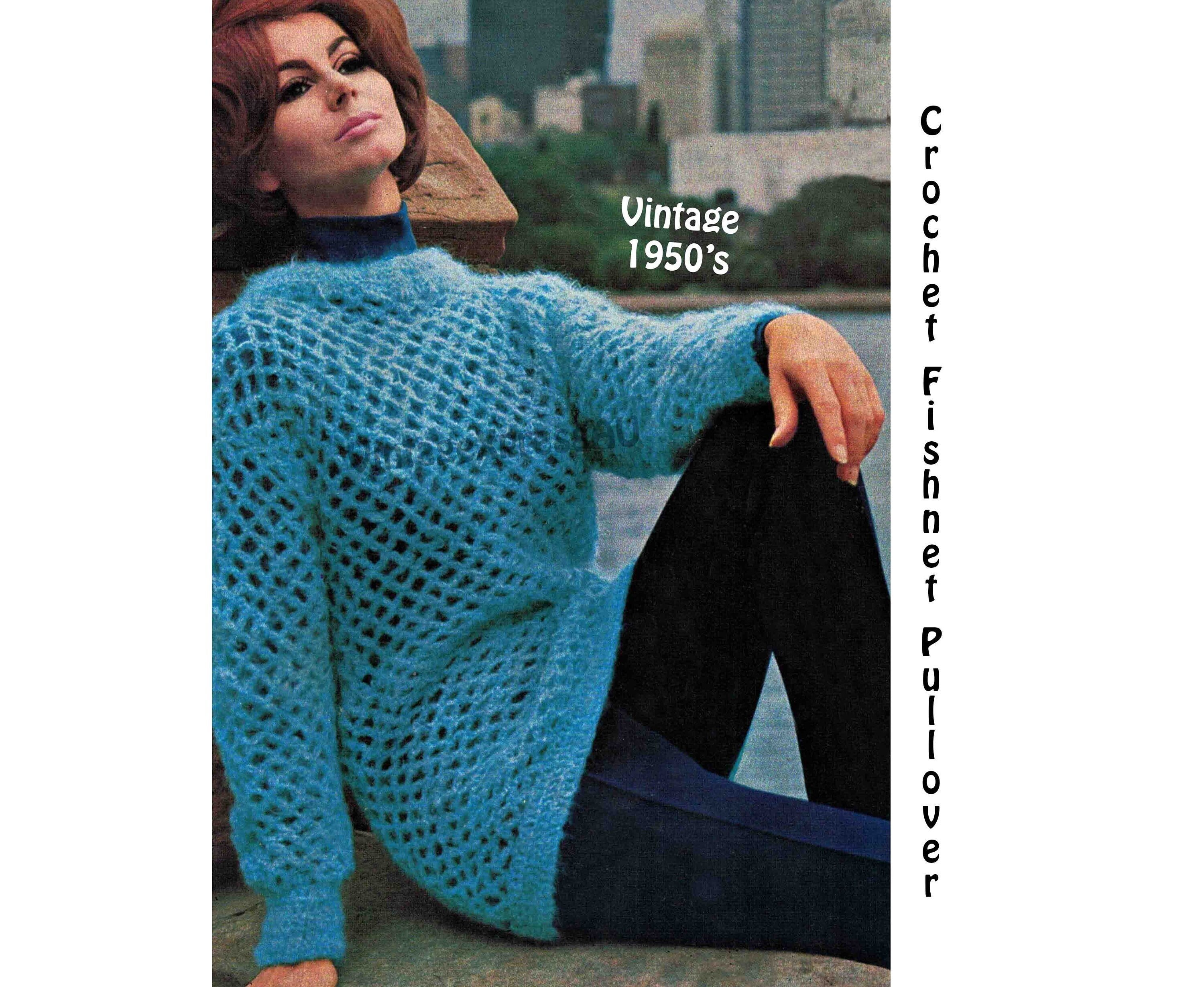 1950s Mohair Sweater - Etsy