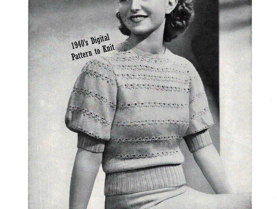 トップス Vintage design knit sullen il_340x270.4165393857_5pln.jpg