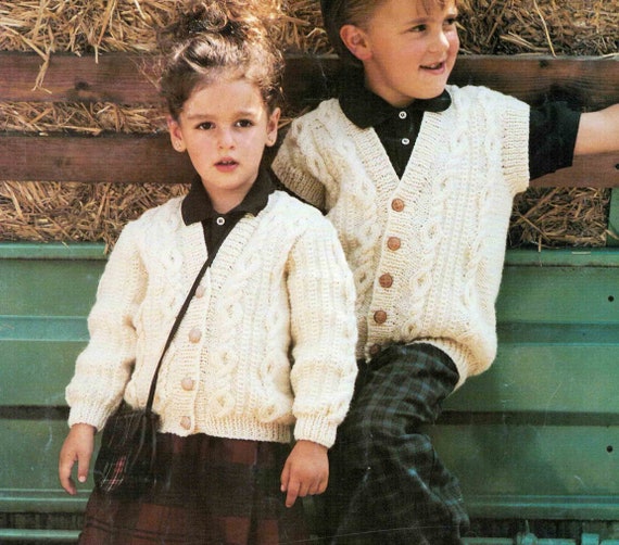 Cardigan Maglieria Per Bambina TUTORIAL CARDIGAN BIMBA BIO LANA