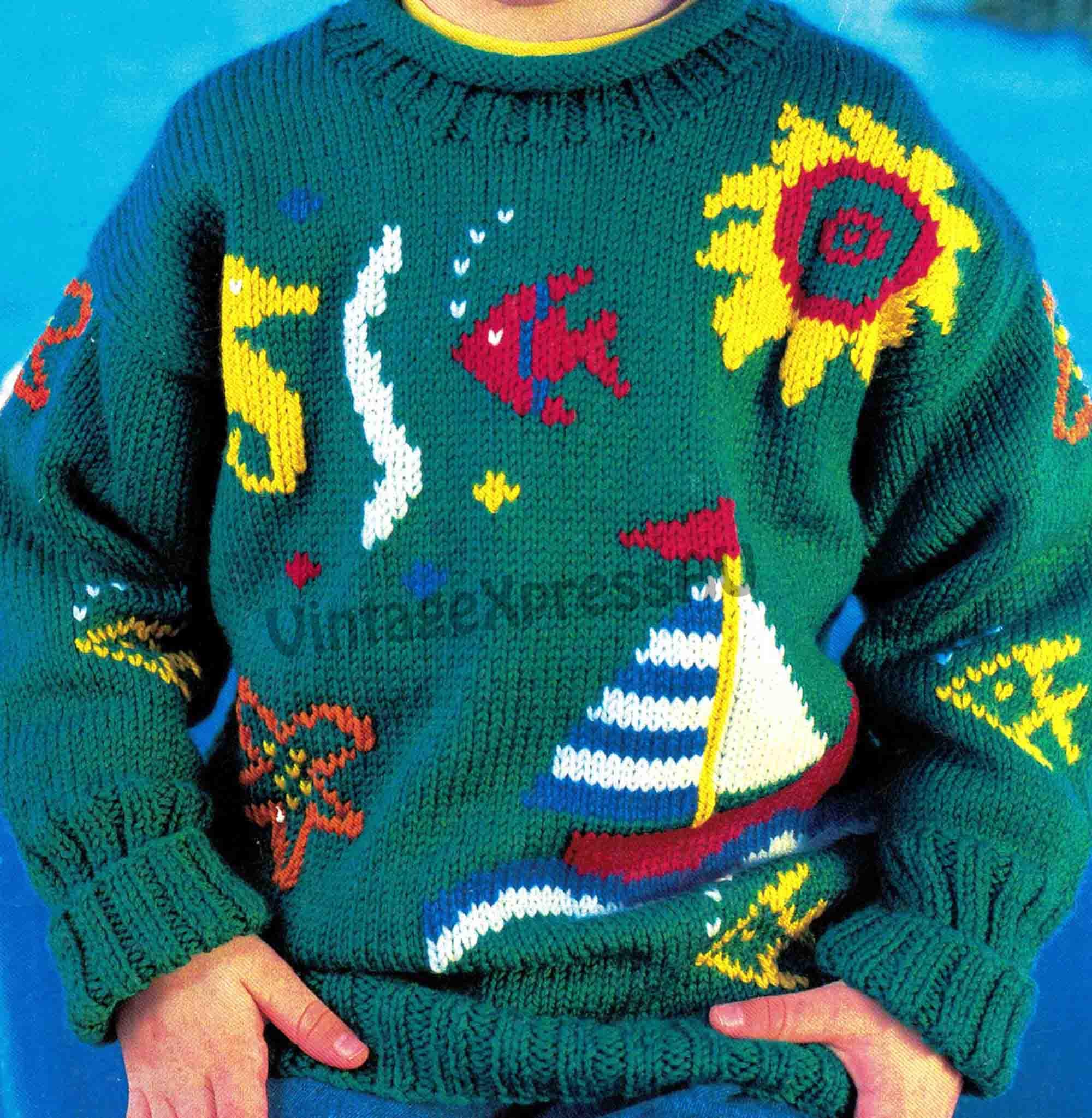 【美品】MARGA SAILOR SUMMER KNIT Sailor Navy Knit Sweater - Always Grateful