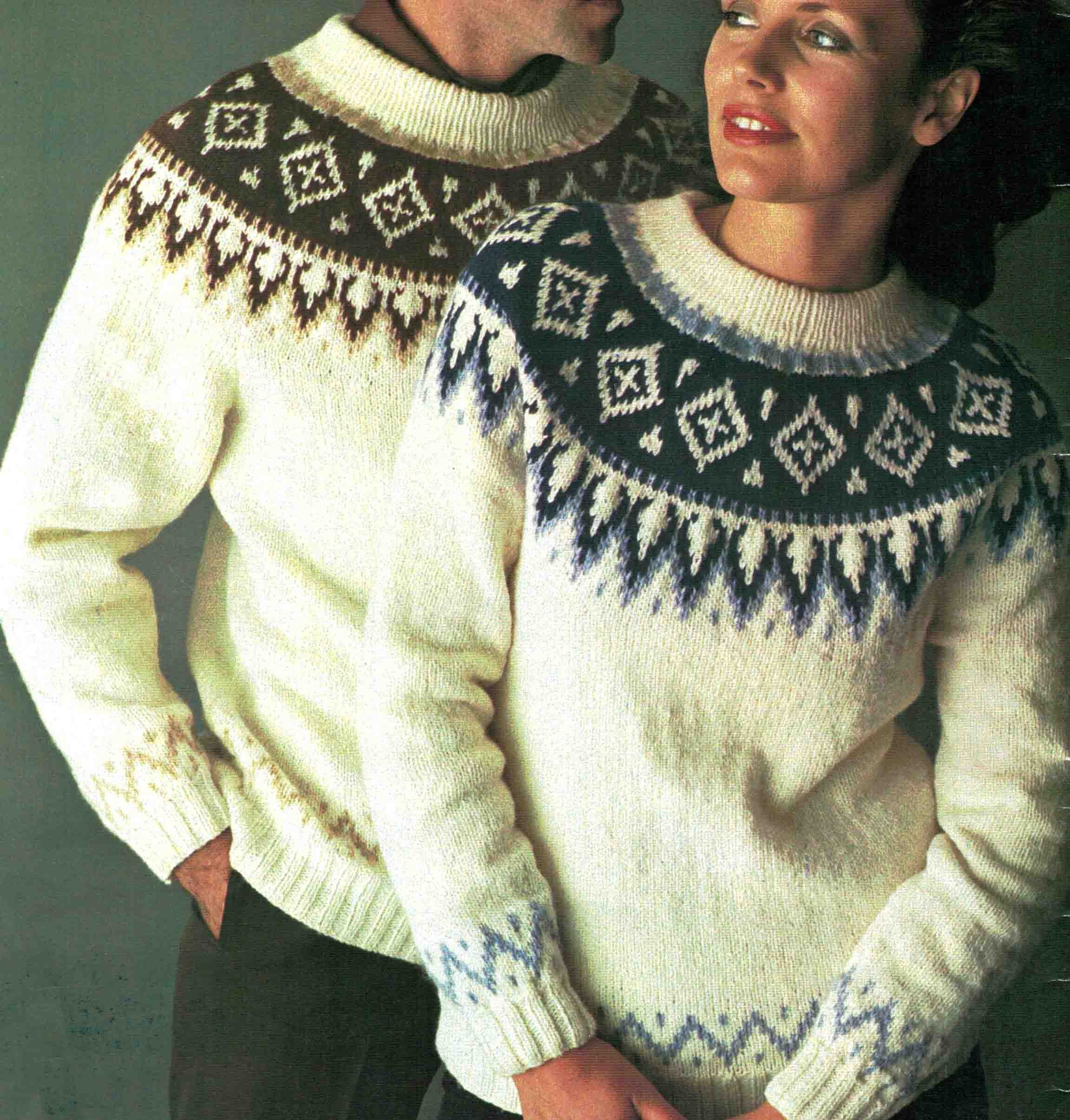 Knitting Pattern Vintage Icelandic - Etsy