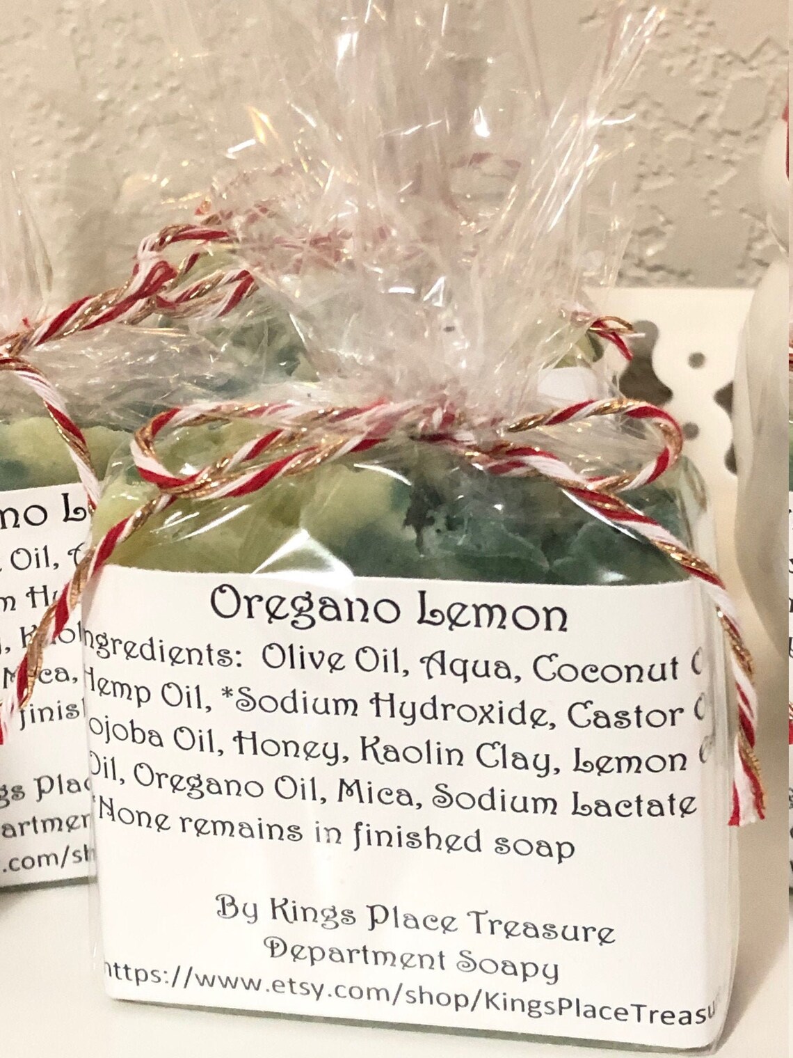 Oregano Lemon Handmade Soap Etsy