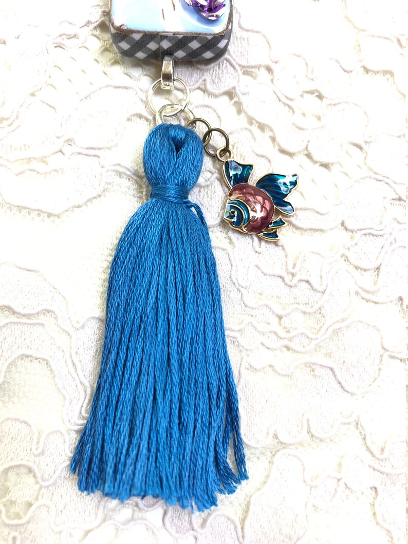 Cat Lover/'s Altered Domino Purse Charm II