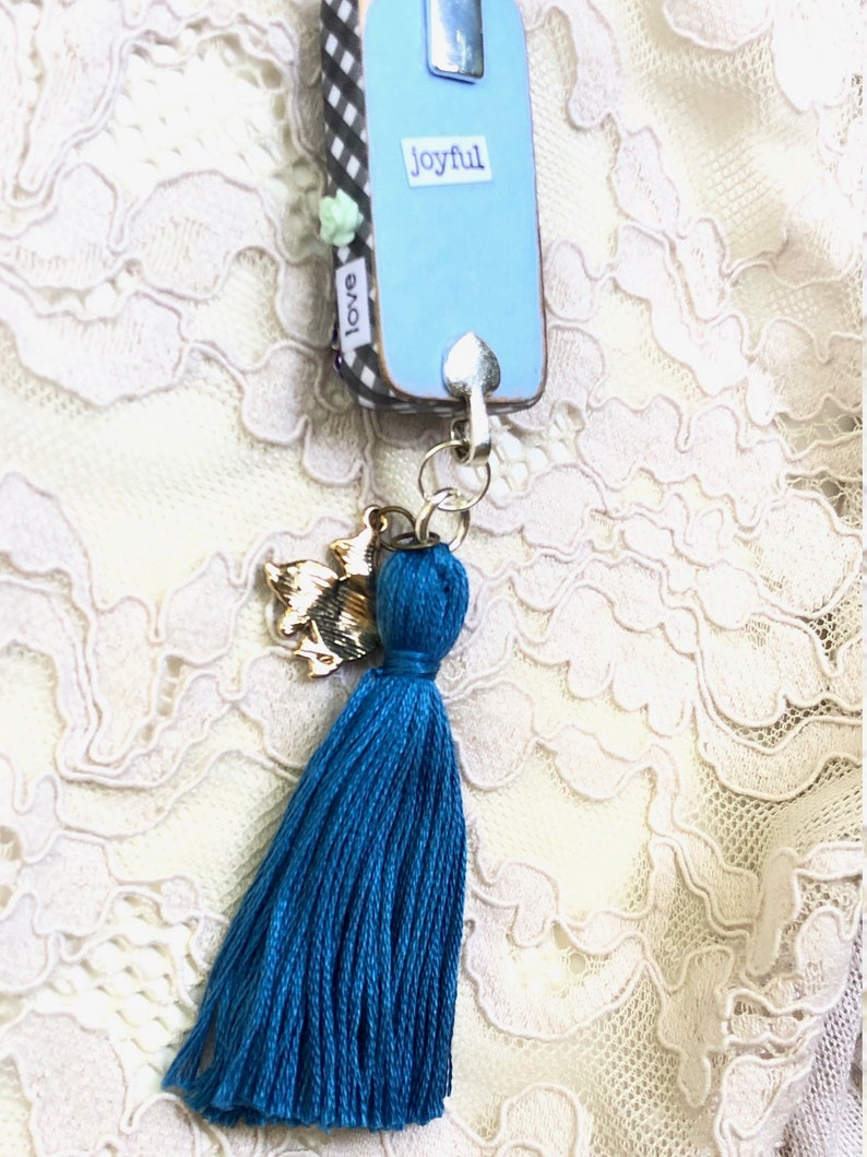 Cat Lover/'s Altered Domino Purse Charm II