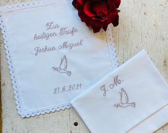 Christening cloth for baptism with case