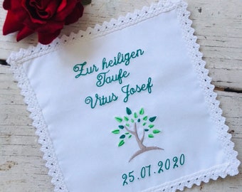 Baptism towel for baptism