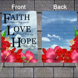 Faith Love Hope Journal - Digital PNG